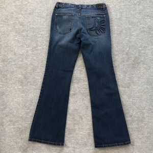 Women's Boot Cut Jeans in Blue